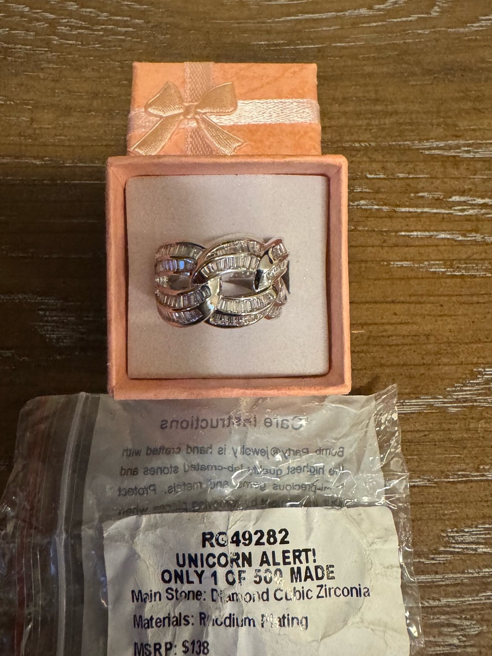 Bomb Party Ring Unicorn Alert Only 1 out of 500 made